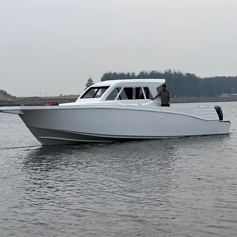 12.8m fiberglas spor balıkçı teknesi
