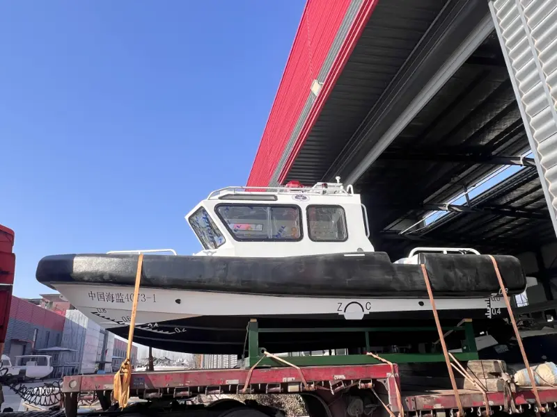 Lawada® Yacht, 7.8m Alüminyum Kolluk Devriye Botunu Başarıyla Teslim Etti